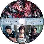 carátula cd de Resident Evil - Vendetta - Custom - V5