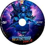 cartula cd de Guardianes De La Galaxia Vol. 2 - Custom - V08