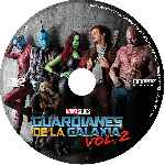 carátula cd de Guardianes De La Galaxia Vol. 2 - Custom - V09