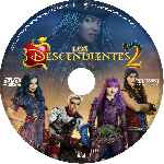 carátula cd de Los Descendientes 2 - Custom