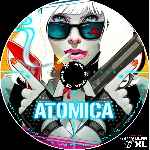 carátula cd de Atomica - Atomic Blonde - Custom - V3