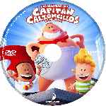 carátula cd de Las Aventuras Del Capitan Calzoncillos - La Pelicula - Custom