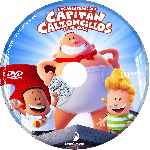 cartula cd de Las Aventuras Del Capitan Calzoncillos - La Pelicula - Custom