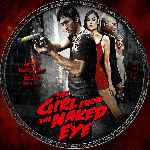 carátula cd de The Girl From The Naked Eye - Custom