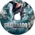 carátula cd de Sharknado 5 - Aletamiento Global - Custom - V2