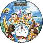 carátula cd de Doraemon En La Isla Del Escarabajo Dorado - Custom