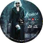 carátula cd de Atomica - Atomic Blonde - Custom - V4