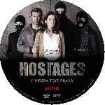 carátula cd de Hostages - Temporada 01 - Disco 01 - Custom