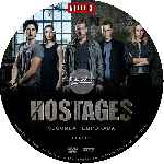 carátula cd de Hostages - Temporada 02 - Disco 01 - Custom