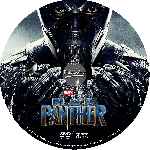 carátula cd de Black Panther - 2018 - Custom - V02