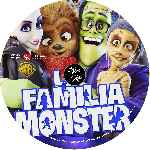 carátula cd de La Familia Monster - 2017 - Custom - V2