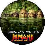 carátula cd de Jumanji - Bienvenidos A La Jungla - Custom
