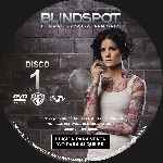 cartula cd de Blindspot - Temporada 01 - Disco 01 - Custom