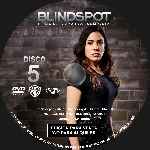 cartula cd de Blindspot - Temporada 01 - Disco 05 - Custom