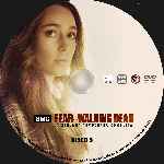carátula cd de Fear The Walking Dead - Temporada 02 - Disco 03 - Custom 