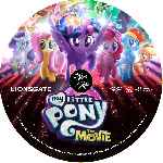 cartula cd de My Little Pony - La Pelicula - Custom 