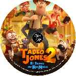 carátula cd de Tadeo Jones 2 - El Secreto Del Rey Midas - Custom - V2