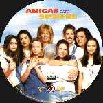 carátula cd de Amigas Para Siempre - Custom - V2