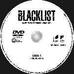 cartula cd de The Blacklist - Temporada 01 - Disco 03 - Custom - V2