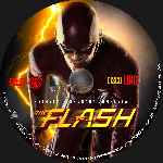carátula cd de The Flash - 2014 - Temporada 01 - Disco 01 - Custom