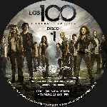 cartula cd de Los 100 - Temporada 02 - Disco 01 - Custom
