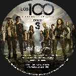 cartula cd de Los 100 - Temporada 02 - Disco 03 - Custom