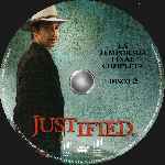 cartula cd de Justified - Temporada 06 - Disco 02 - Custom