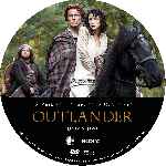 carátula cd de Outlander - Temporada 01 - Disco 02 - Custom - V2