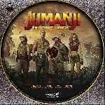 carátula cd de Jumanji - Bienvenidos A La Jungla - Custom - V2
