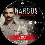 cartula cd de Narcos - Temporada 01 - Disco 01 - Custom - V2
