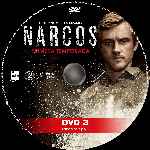 carátula cd de Narcos - Temporada 01 - Disco 03 - Custom - V2