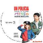 carátula cd de Un Policia Y Medio - Nuevo Recluta - Custom