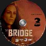 carátula cd de The Bridge - 2013 - Temporada 01 - Disco 03 - Custom