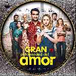 carátula cd de La Gran Enfermedad Del Amor - Custom - V2