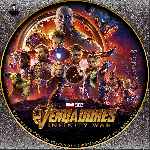 carátula cd de Vengadores - Infinity War - Custom - V03