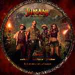 carátula cd de Jumanji - Bienvenidos A La Jungla - Custom - V4