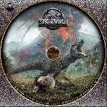 cartula cd de Jurassic World - El Reino Caido - Custom