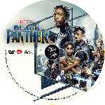 carátula cd de Black Panther - 2018 - Custom - V06