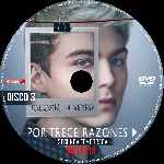 carátula cd de Por Trece Razones - Temporada 02 - Disco 03 - Custom