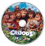 cartula cd de Los Croods