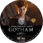 carátula cd de Gotham - Temporada 01 - Disco 01 - Custom - V3
