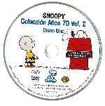 cartula cd de Snoopy - Coleccion Anos 70 - Volumen 02 - Disco 01