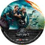 cartula cd de Jurassic World - El Reino Caido - Custom - V06