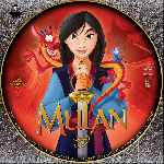 cartula cd de Mulan - Clasicos Disney - Custom - V08