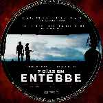 carátula cd de 7 Dias En Entebbe - Custom - V3