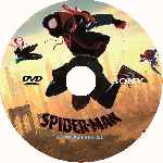 carátula cd de Spider-man - Un Nuevo Universo - Custom