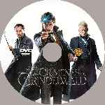 carátula cd de Animales Fantasticos - Los Crimenes De Grindelwald - Custom