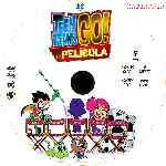 carátula cd de Teen Titans Go - La Pelicula - Custom