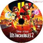 cartula cd de Los Increibles 2 - Custom - V04