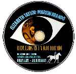 cartula cd de Reflejos En Un Ojo Dorado - Custom